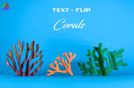 Text Flip - Coral 3.0