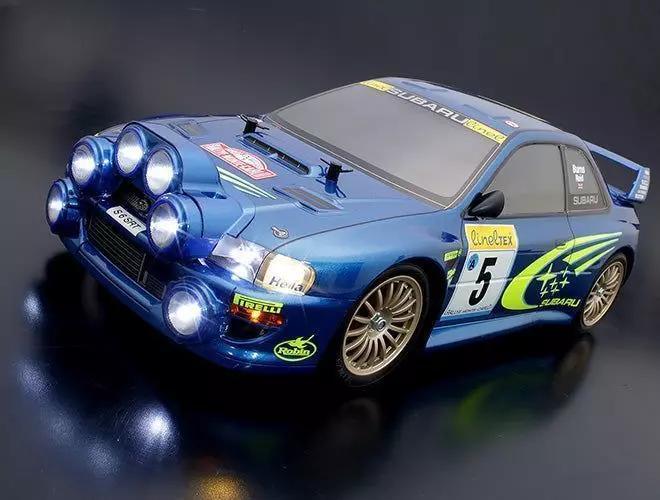 Rc 10 subaru 99 wrc light buckets front rear any scale 3d print