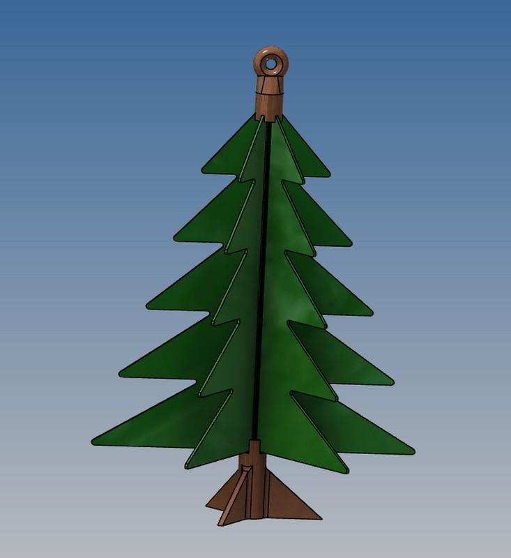 Foldable tree