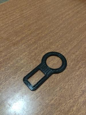 Mitsubishi Triton Seat Belt Key Plug Blank