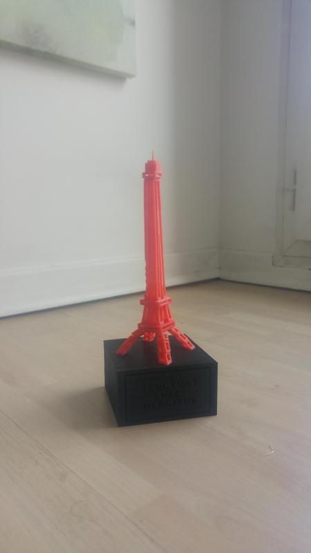 Eiffel Tower 3D Puzzle Blocks