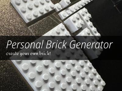 Personal Brick Generator 