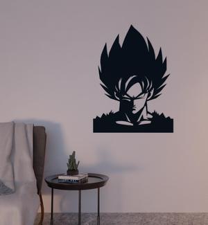 WALL DECORATION GOKU SUPER SAIYAN 2D WALL ART