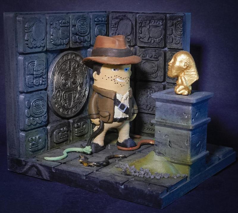 The Temple - Mini Indy "Mindy" and Micro Joel not included