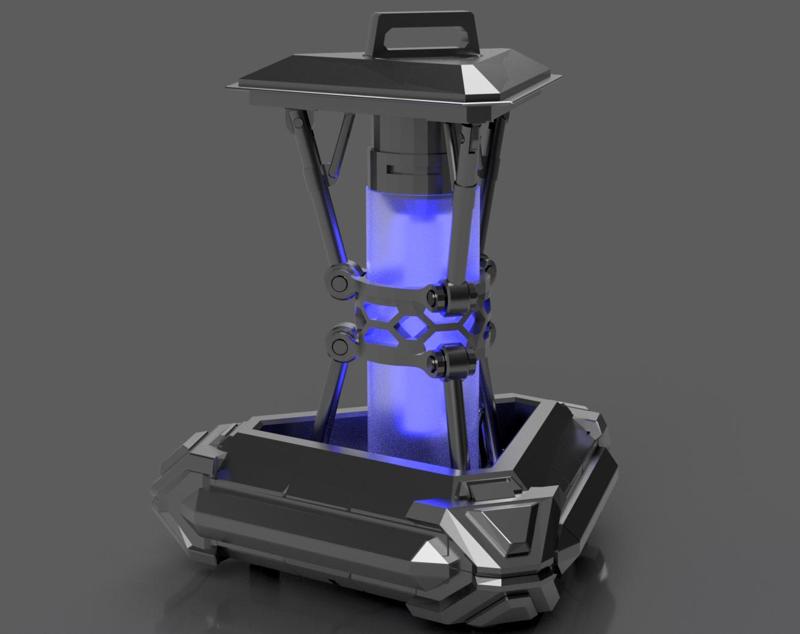 N.E.W.T. Black Micro Hole Lamp - Apex Legends