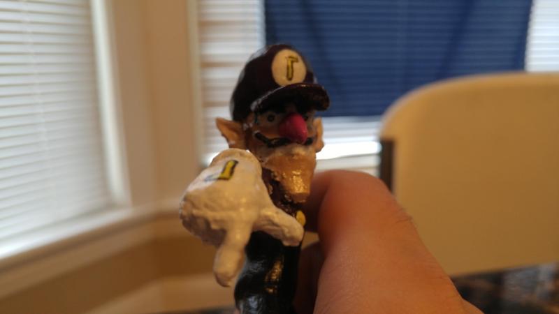 Classic N64 Waluigi (Melee Trophy)