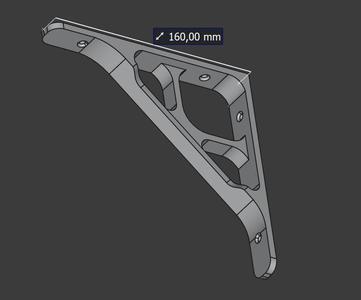 Shelf Bracket 160mm