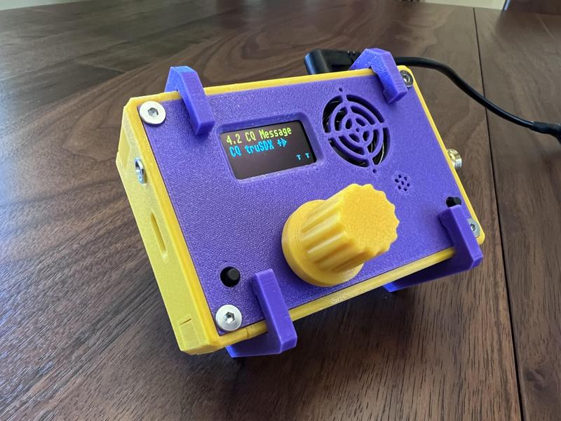 (tr)uSDX QRP Transceiver Stand