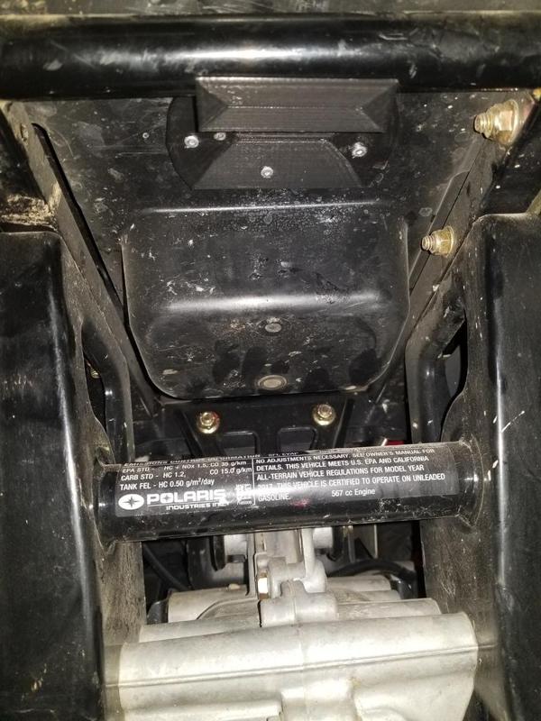 Polaris Sportman 570 Rear Storge Holder