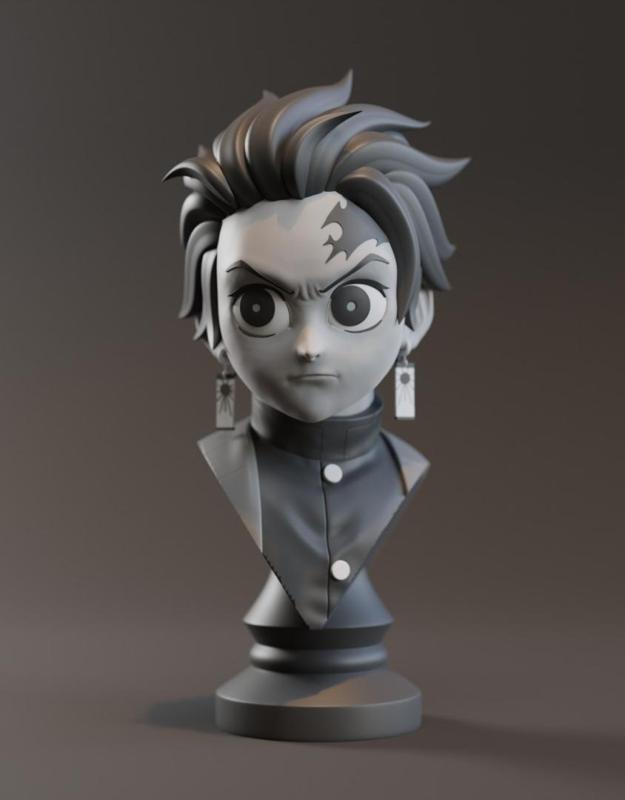 Tanjiro Kamado 3D-Büste