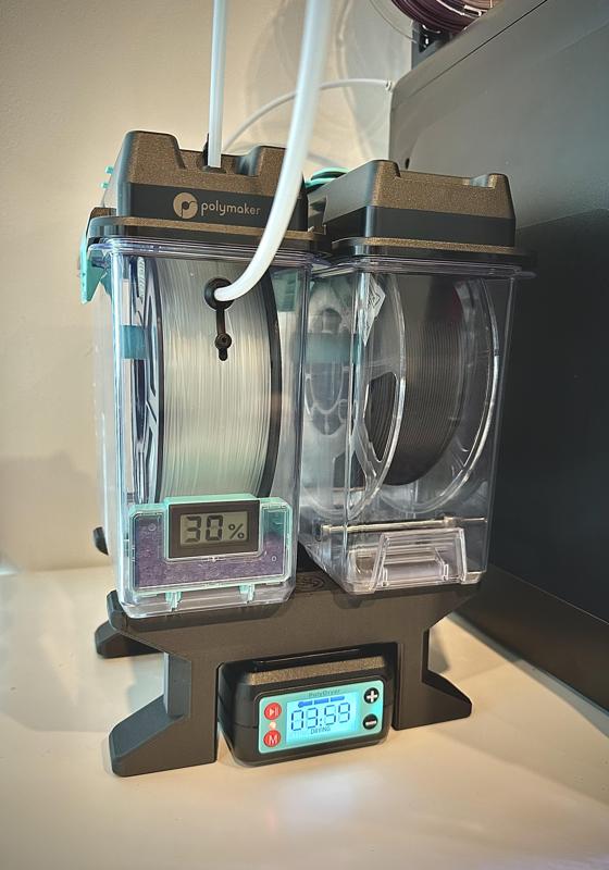 PolyMaker PolyDryer - Double Barrel Mod