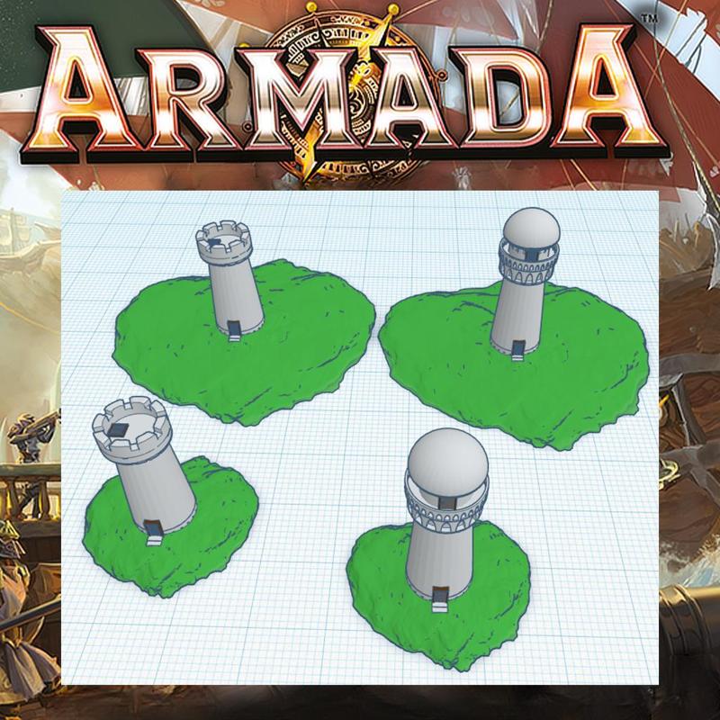 Mantic Armada Fortifications - Watch Tower