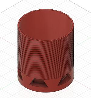 Sloping Spiral Planter