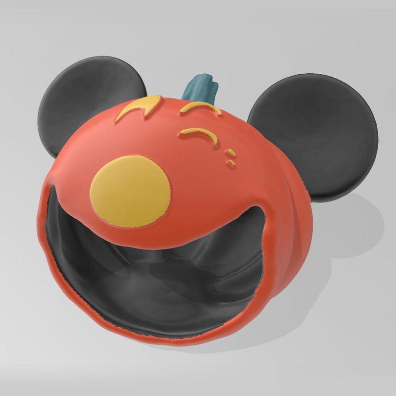 Halloween Mickey pumpkin bowl #HALLOWEENXCULTS