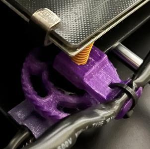 (8mm Spring) Anycubic i3 Mega 3.8mm and 4mm Hotbed Cable Holder
