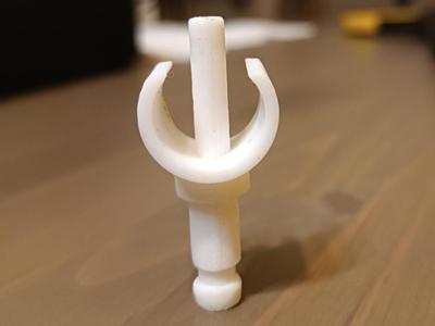 CLOTHES RACK CASTER SUPPORT