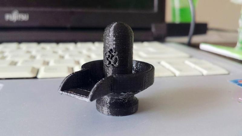 Shivling With Tripundra