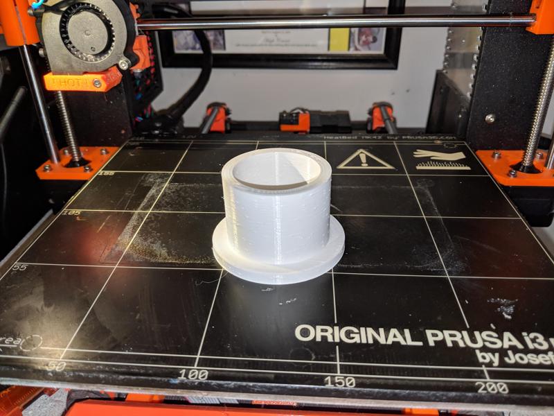 Prusa Mk3 Filament Spool Spacer
