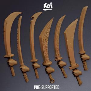 Furybound clan - Weapon Set