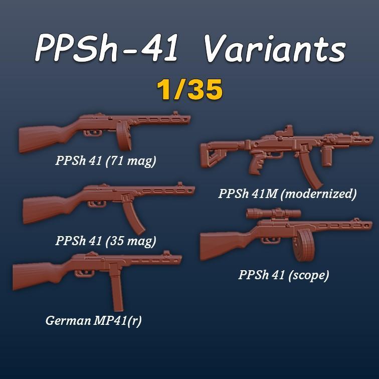PPSh-41 Variants - 1/35 - IPMS Military Scale Modeling