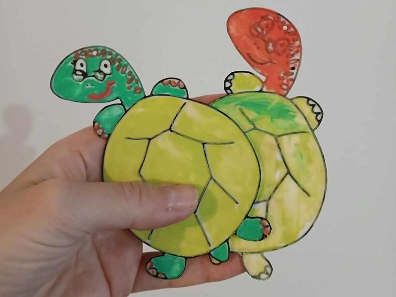 Coloring Zoe The Turtle