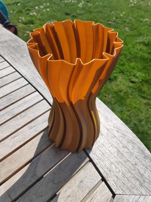 Spring Leaf Vase