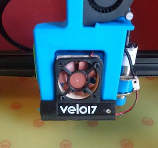 Front 40mm fan grill and light bar