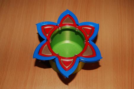 Double Flower Iris Box