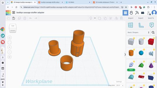 LEM Sausage Stuffer Adapter