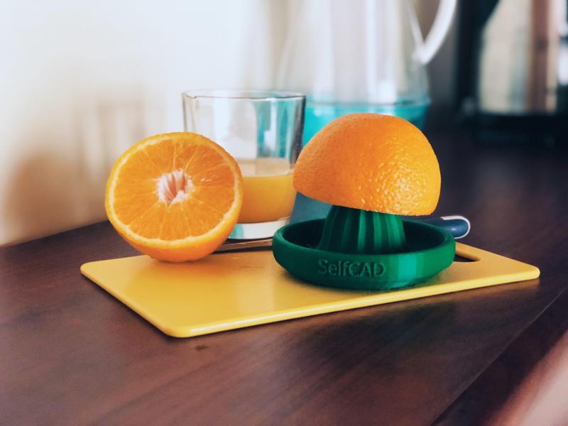 DIY 3D Printed Citrus Juicer