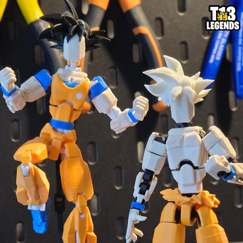 Son Goku Super Saiyan Ultra Instinct Inspired T13 Legends Dummy 13 Figure