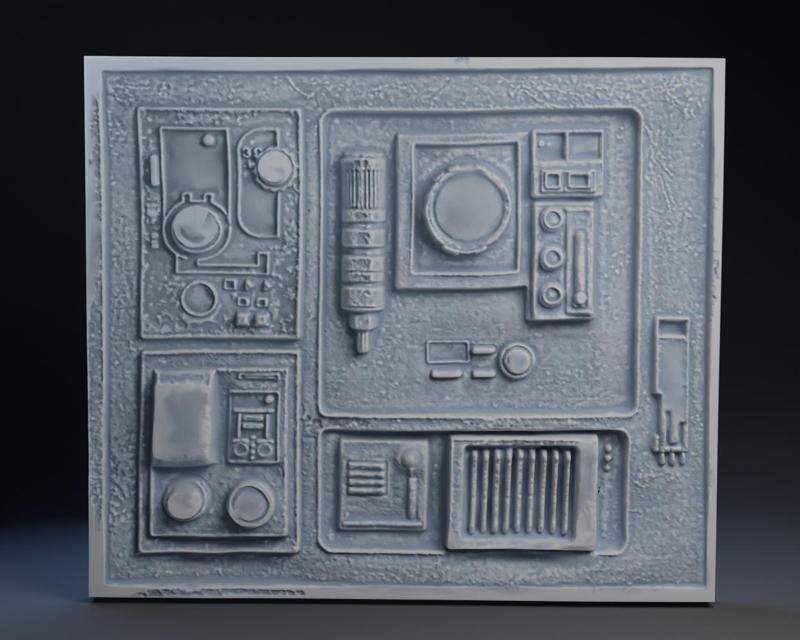 Damaged-Weathered Star Wars Data Pad