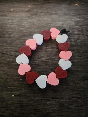 Rounded Heart Beads