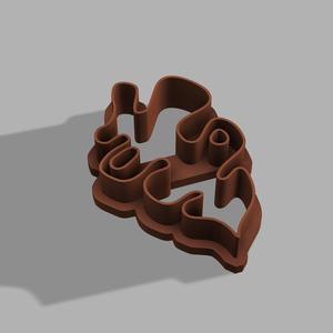 POLYMER CLAY CUTTER ABSTRACT MONSTERA SHEET