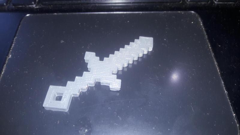 Espada minecraft para Steve