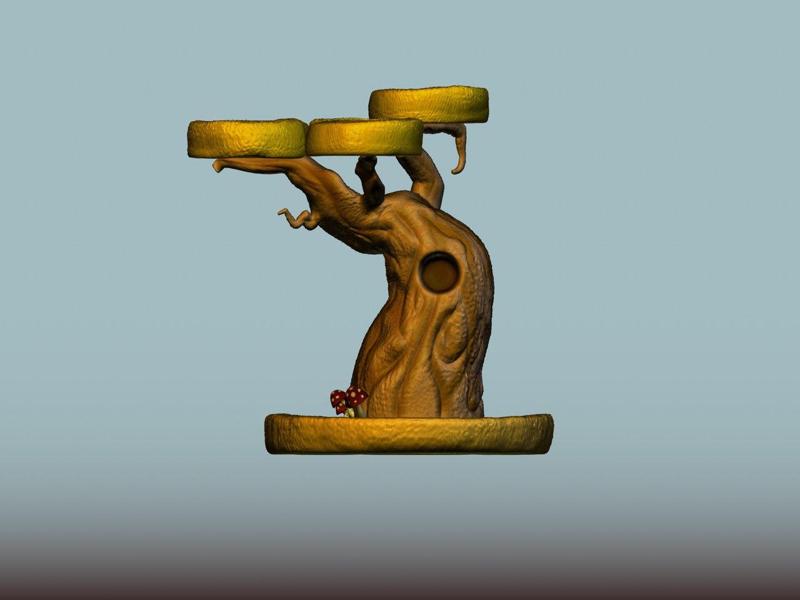 albero porta oggetti