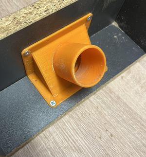 Exhaust for router table