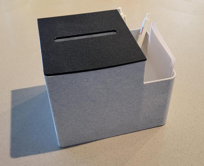 Suggestion Box with Pen and Note Holder