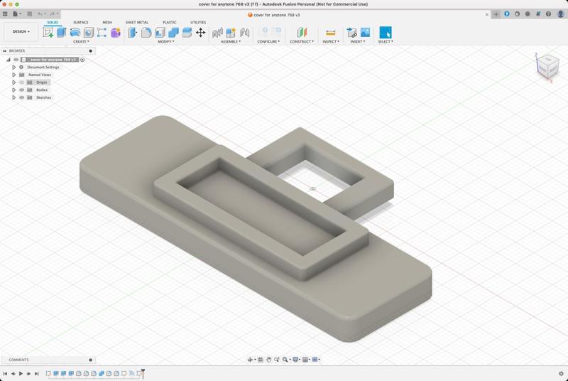 Anytone 868 port cover