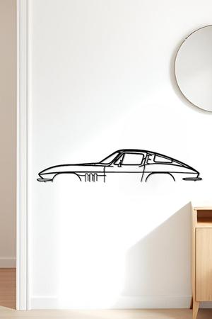 Corvette Classic C2 Wall Art, Wall Decor, Home Decor