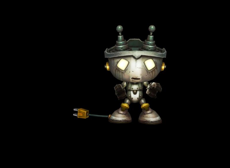 Sad Robot Amumu League of Legends 3D print model