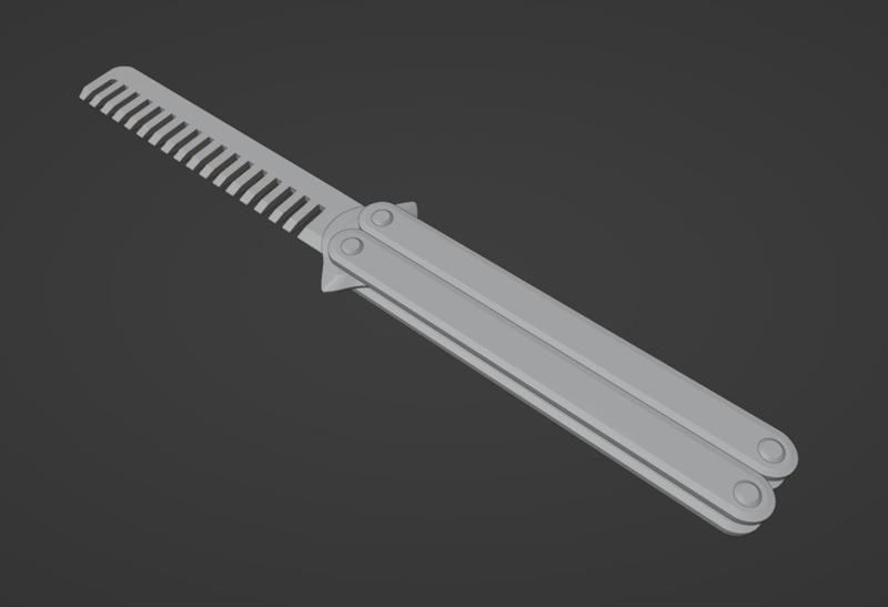 VALORANT Yoru butterfly knife