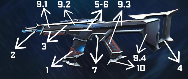 Valorant Kuronami Vandal