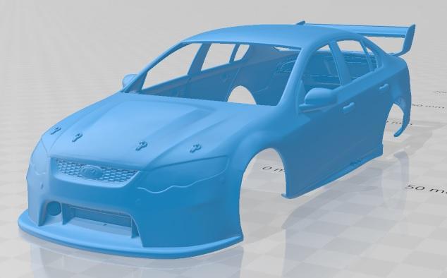 Ford Falcon FG V8 2014 Printable Body Car