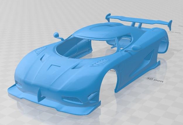 Koenigsegg Agera RS 2015 Printable Body Car