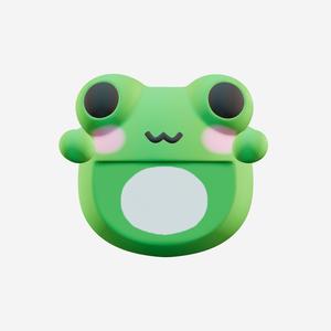 Happy Frog Phone Charm