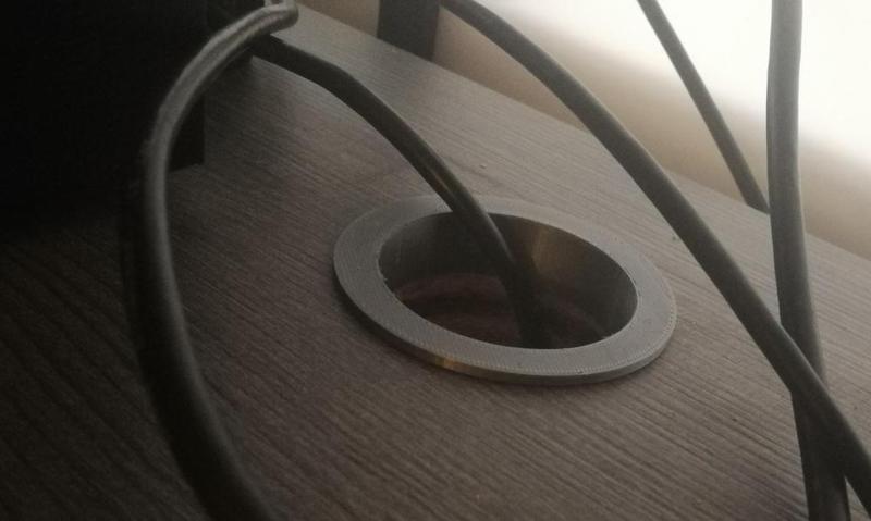 Simple desk hole plug 51mm