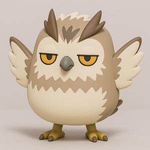 Bokuto Kotaro owl chibi