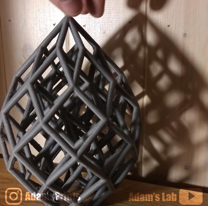Cubic Lattice Statue