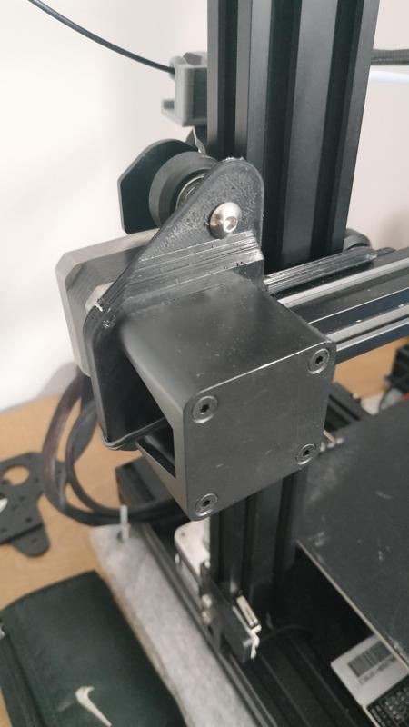 ender 3 shock absorber adapter for x & y motor + Printhead upgrade